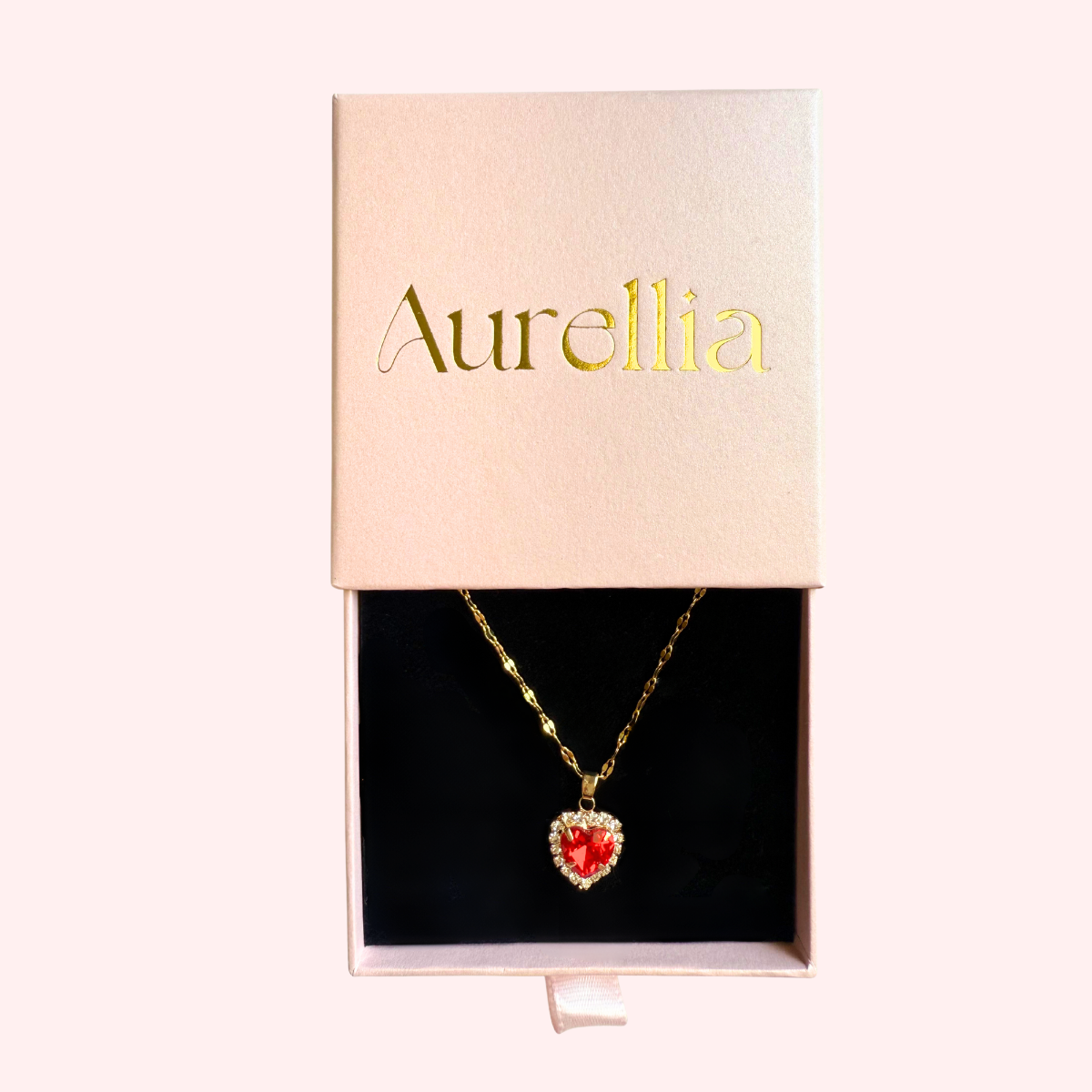 Collar Red Heart