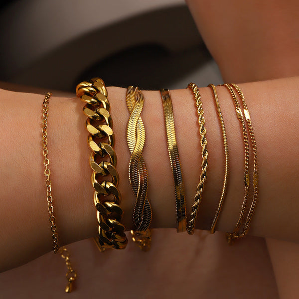 Brazaletes brillantes