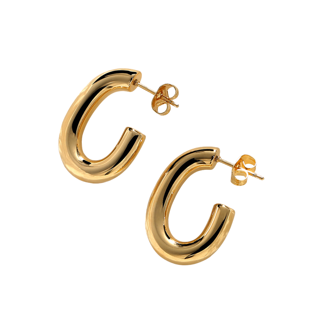 Aretes golden style