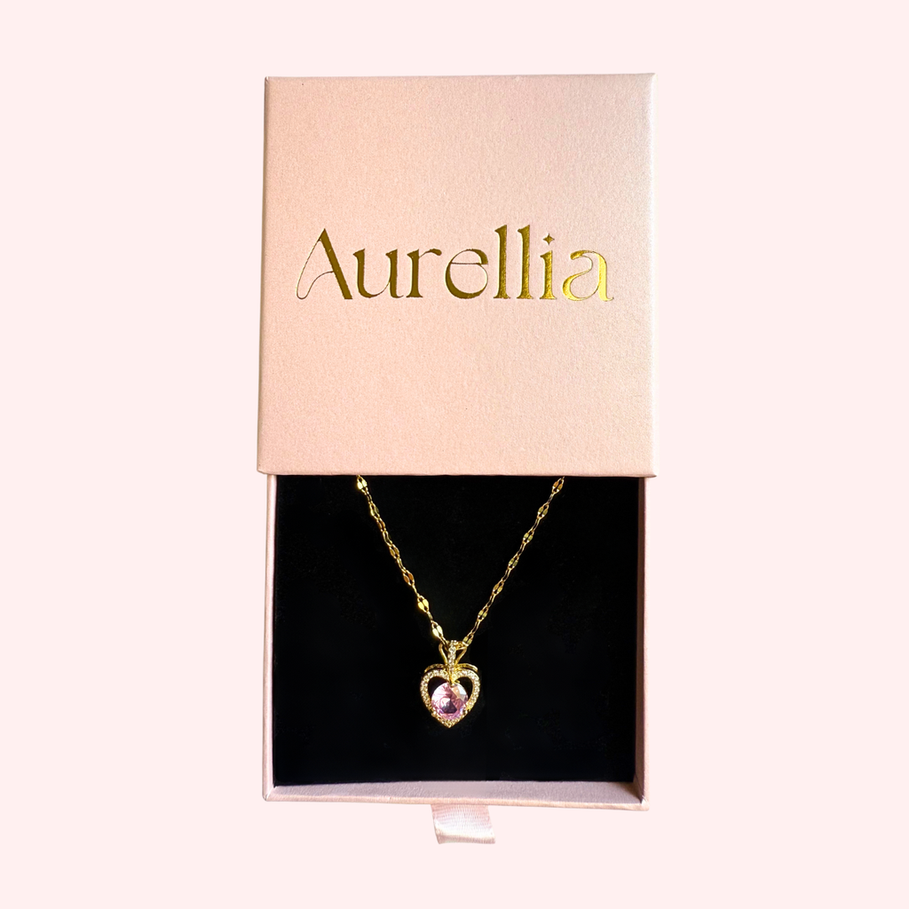 Collar Pink Heart