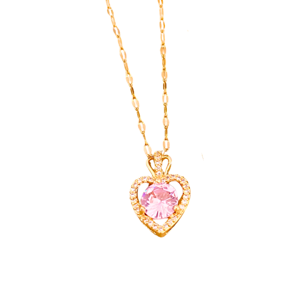 Collar Pink Heart