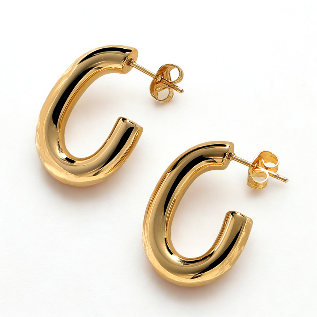 Aretes golden style